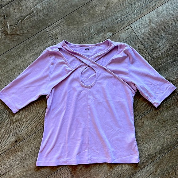 Lavender blouse Anthropologie - Picture 2 of 3